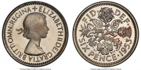 Elizabeth II 6 Pence 1953 PR64 Cameo PCGS, KM889, S-4141. 

HID09801242017

© 2020 Heritage Auctions | All Rights Reserved