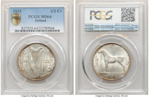Free State 1/2 Crown 1933 MS64 PCGS, KM8. White with bronzed peripheral tone. 

HID09801242017

© 2020 Heritage Auctions | All Rights Reserved