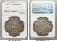 Charles III 8 Reales 1766 Mo-MF XF40 NGC, Mexico City mint, KM105. 

HID09801242017

© 2020 Heritage Auctions | All Rights Reserved