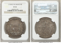 Charles III 8 Reales 1770 Mo-MF VF35 NGC, Mexico City mint, KM105.

HID09801242017

© 2020 Heritage Auctions | All Rights Reserved