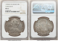 Charles III 8 Reales 1789 Mo-FM MS61 NGC, Mexico City mint, KM106.2a. "Carolus III" type. 

HID09801242017

© 2020 Heritage Auctions | All Rights ...