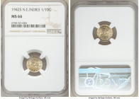 Dutch Colony. Wilhelmina 1/10 Gulden 1942-S MS66 NGC, San Francisco mint, KM318.

HID09801242017

© 2020 Heritage Auctions | All Rights Reserved