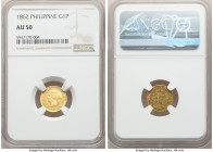Spanish Colony. Isabel II gold Peso 1862 AU50 NGC, Manila mint, KM142.

HID09801242017

© 2020 Heritage Auctions | All Rights Reserved