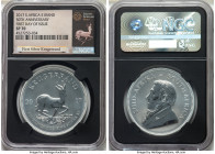Republic Pair of Certified Rands NGC, 1) Specimen Rand 2017 - SP70. KM-Unl. 50th Anniversary - First day issue 2) Rand 2018 - MS69, KM-Unl. Silver Met...