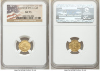 Ferdinand VI gold 1/2 Escudo 1747 M-JB AU53 NGC, Madrid mint, KM372.

HID09801242017

© 2020 Heritage Auctions | All Rights Reserved