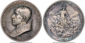 Vatican City. Pius XII silver "Assumption of Mary" Medal 1950 MS63 NGC, Bartolotti-p.379. By Mistruzzi. PIVS XII PONTIFEX MAXIMVS ANNO JVBILAEI MCML (...