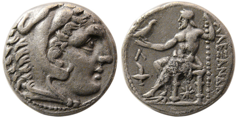 KINGS of MACEDON. Alexander III. 336-323 BC. AR Tetradrachm (16.88 gm; 24 mm). A...