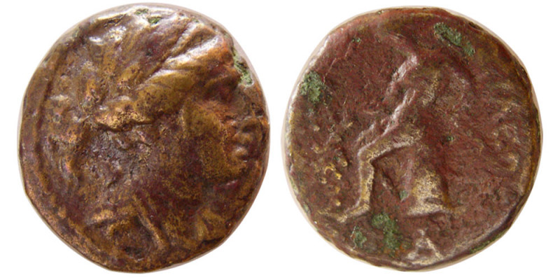 SELEUKID KINGS. Seleukos III. 226-233 BC. Æ (4.16 gm; 16 mm). Antioch. Diademed ...
