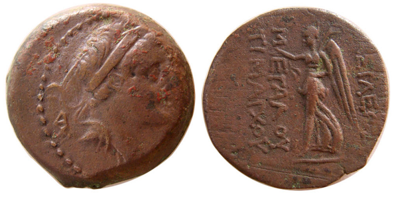 SELEUKID KINGS. Timarchos. Usurper, 164-161 BC. Æ (14.46 gm; 25 mm). Ekbatana mi...