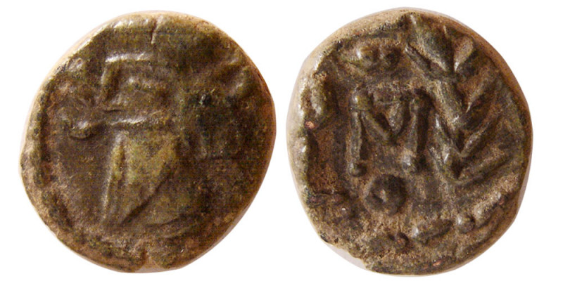 KINGS of PARTHIA. Volgases III. AD. 105-147. Æ (1.48 gm; 11 mm). Nice original f...