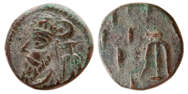 KINGS of ELYMIAS. Orodes III. 2nd century AD. Æ Dichalkon (3.20 gm; 14 mm). Bust...