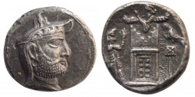 KINGS of PERSIS. Vadfradad (Autophradates) II. AR Tetradrachm