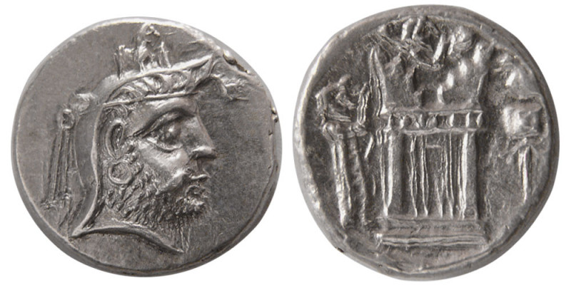 KINGS of PERSIS; Vadfradad (Autophradates) II. 200-150 BC. AR Drachm (4.20 gm; 1...