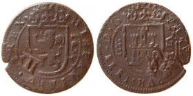 SPAIN, Philip III. 1625. 8 Maravedis.