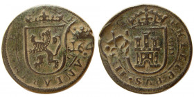 SPAIN, Colonial. Philip IV. Dated 1606. 8 Maravedis