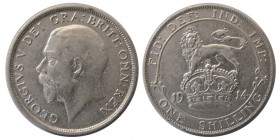GREAT BRITAIN. George V. 1914. One Schilling