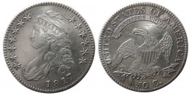 UNITED STATES. 1817. Half Dollar (50 Cents). Rare date.