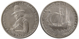 U.S. Commemorative Pilgram Half Dollar, dated 1920.