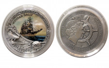 NIUE 2019 5 Dollar 2 Oz. Silver Medal (50mm). Limited Edition.