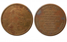 UNITED STATES. Abraham Lincoln. Bronze Commemorative Medallion
