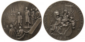 SWITZERLAND. 1920. Shooting Festival Silver Medallion