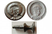 BYZANTINE EMPIRE. Circa 5th-6th Century AD. Bronze Stamp Seal