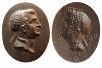 ITALY, Renaissance. The Seleukid Kings?. Uniface Oval Cast Bronze Plaquette