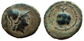 Pamphilia. Side. AE 15 mm. Circa 3rd - 2nd Century BC.