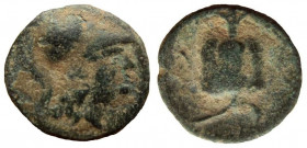 Pamphilia. Side. AE 15 mm. 1st Century BC.
