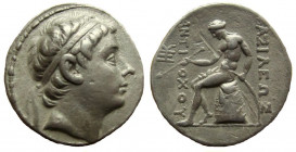 Seleukid Kingdom. Antiochos III the Great, 222-187 BC. AR Tetradrachm. Antioch on the Orontes mint.