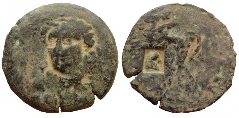 Seleukid Kingdom. Antiochos III, 223-187 BC. AE 29 mm. 14.73 gm. Seleucia on the...