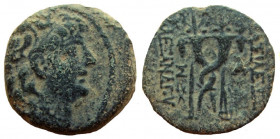 Seleukid Kingdom. Alexander II Zabinas, 128-122 BC. AE 18 mm.
