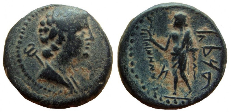 Phoenicia. Marathos. Circa 175-169 BC. AE 20 mm. 8.09 gm. 
Obverse: Laureate an...