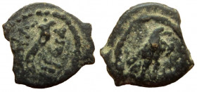Judaea. Herod I the Great, 40-4 BC. AE Lepton. Jerusalem mint.