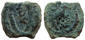 Judaea. Herod I the Great, 40-4 BC. AE Lepton. Jerusalem mint.
