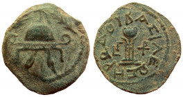 Judaea. Herod the Great, 40-4 BC. 8 Prutot. AE 23 mm.