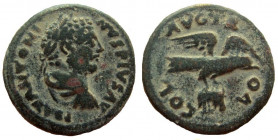 Troas. Alexandria. Caracalla, 198-217 AD. AE 25 mm.