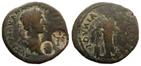 Cilicia. Hierapolis-Kastabala. Caracalla and Julia Domna, 198-217 AD. AE 26 mm.