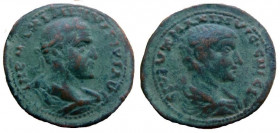 Cilicia, Nicinia-Claudiopolis. Maximinus I, with Maximus Caesar, 235-238 AD. AE 31 mm.
