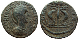 Syria. Coele-Syria. Damascus. Salonina. Augusta, 254-268 AD. AE 23 mm.