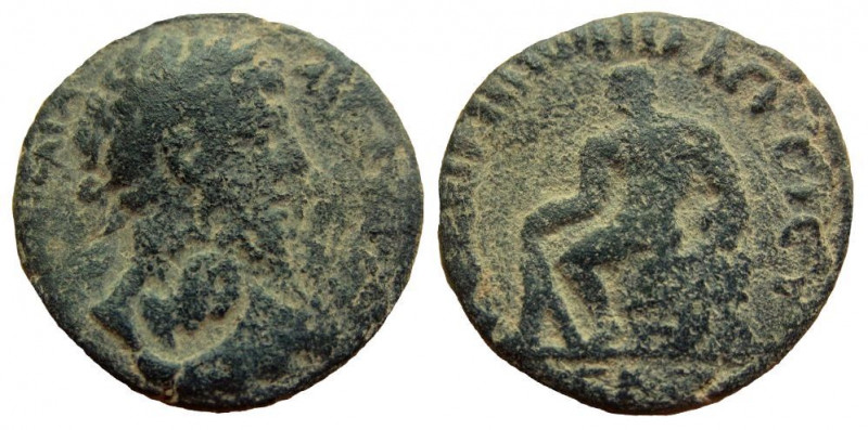 Decapolis. Abila. Lucius Verus, 161-169 AD. AE 24 mm. 9.72 gm. 
Dated year 226,...