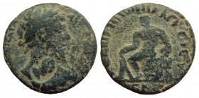 Decapolis. Abila. Lucius Verus, 161-169 AD. AE 24 mm.
