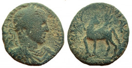 Decapolis. Antiochia ad Hippum. Elagabalus, 218-222 AD. AE 24 mm.