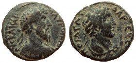 Decapolis. Gadara. Lucius Verus, 161-169 AD. AE 25 mm.