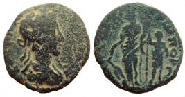 Decapolis. Gerasa. Commodus, 177-192 AD. AE 20 mm.