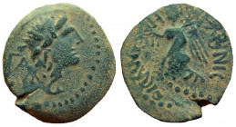 Decapolis. Nysa-Scythopolis. Aulus Gabinius. Proconsul, 57-55 BC. AE 19 mm.