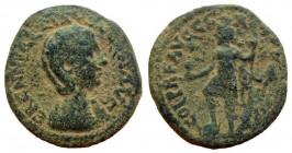Judaea. Caesarea Maritima. Herennia Etruscilla. Augusta, 249-251 AD. AE 30 mm