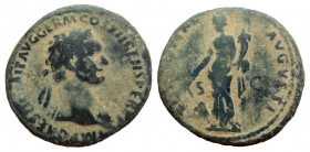 Domitian, 81-96 AD. AE As. Rome mint.