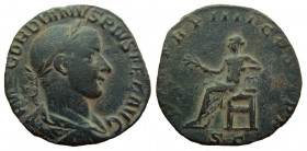 Gordian III, 238-244 AD. AE Sestertius. Rome mint.