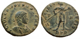 Crispus. Caesar, 316-326 AD. AE Follis. Treveri mint.